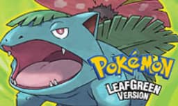 Pokemon LeafGreen game cover